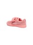 Figure View - Click To Enlarge - PUMA - 'Suede Heart' ribbon lace-up kids sneakers