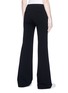 Back View - Click To Enlarge - THEORY - Flared crepe pants