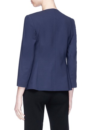 Back View - Click To Enlarge - THEORY - 'Lindrayia' wool blazer