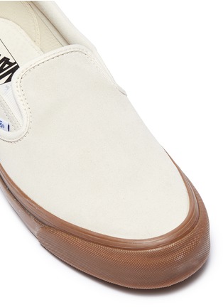 Detail View - Click To Enlarge - VANS - 'OG Slip-on 59 LX' suede sneakers