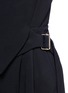 Detail View - Click To Enlarge - LANVIN - Buckled waist tailored suiting jumpsuit