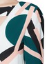 Detail View - Click To Enlarge - C/MEO COLLECTIVE - 'All Cried Out' cutout art deco print top