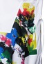 Detail View - Click To Enlarge - PORTS 1961 - Asymmetric hem paint print poplin shirt