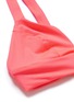 Detail View - Click To Enlarge - VITAMIN A - 'Neutra' cutout neon triangle bralette top