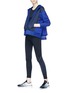 Figure View - Click To Enlarge - NIKE - Layered back colourblock hooded track jacket