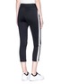 Back View - Click To Enlarge - NIKE - Stripe outseam cropped sweatpants