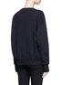 Back View - Click To Enlarge - ALEXANDER MCQUEEN - Obsession charm embellished fleece sweatshirt