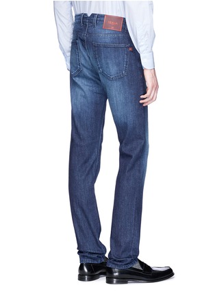Back View - Click To Enlarge - ISAIA - Washed jeans