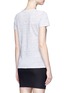 Back View - Click To Enlarge - RAG & BONE - 'Summer Stripe' textured linen-cotton T-shirt