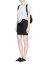 Figure View - Click To Enlarge - RAG & BONE - 'Summer Stripe' textured linen-cotton T-shirt