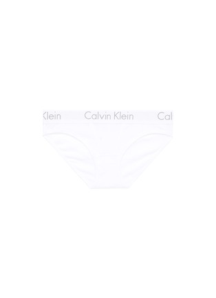 Main View - Click To Enlarge - CALVIN KLEIN UNDERWEAR - 'AF' logo waistband bikini briefs