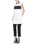 Figure View - Click To Enlarge - RAG & BONE - 'Nico' satin sport stripe silk dress