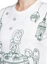 Detail View - Click To Enlarge - - - Victorian Garden print jersey T-shirt
