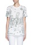 Main View - Click To Enlarge - - - Victorian Garden print jersey T-shirt