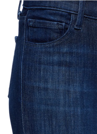 Detail View - Click To Enlarge - J BRAND - 'Skinny' mid rise cropped jeans