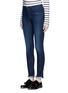 Front View - Click To Enlarge - J BRAND - 'Skinny' mid rise cropped jeans
