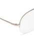 Detail View - Click To Enlarge - RAY-BAN - 'Gaze' tortoiseshell rim metal aviator optical glasses