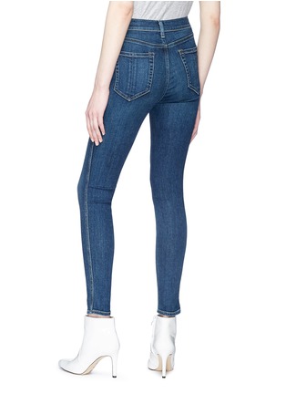 Back View - Click To Enlarge - RAG & BONE - 'Vintage' cropped skinny jeans