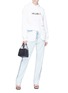 Figure View - Click To Enlarge - HELMUT LANG - 'Inside Out 97' jeans