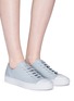 Figure View - Click To Enlarge - COMMON PROJECTS - 'Tournament' leather sneakers