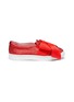 Main View - Click To Enlarge - WINK - 'Ice Cream' bow glitter kids sneakers