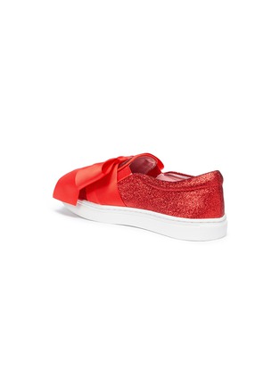 Figure View - Click To Enlarge - WINK - 'Ice Cream' bow glitter kids sneakers