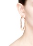 Figure View - Click To Enlarge - KENNETH JAY LANE - 60mm hoop earrings