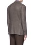 Back View - Click To Enlarge - BOGLIOLI - 'K-Jacket' check cashmere-wool soft blazer