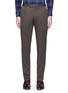 Main View - Click To Enlarge - BOGLIOLI - Slim fit stretch cotton chinos