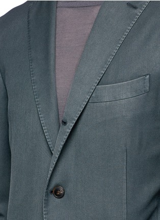 Detail View - Click To Enlarge - BOGLIOLI - 'K-Jacket' wool twill soft blazer