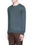 Front View - Click To Enlarge - BOGLIOLI - Virgin wool-silk-cashmere sweater