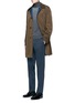 Figure View - Click To Enlarge - BOGLIOLI - Reversible wool and shell car coat