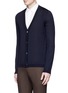 Front View - Click To Enlarge - BOGLIOLI - Wool cardigan