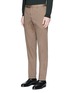 Front View - Click To Enlarge - BOGLIOLI - Slim fit stretch cotton chinos