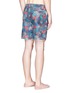 Back View - Click To Enlarge - ONIA - 'Charles' 7"" Ciara floral Liberty print swim shorts
