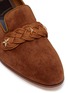 Detail View - Click To Enlarge - 10176 - Star Studs suede loafers