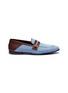Main View - Click To Enlarge - 10176 - Horsebit denim step-in loafers