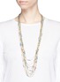 Figure View - Click To Enlarge - ROSANTICA - 'Tortuga' beaded multi strand long necklace