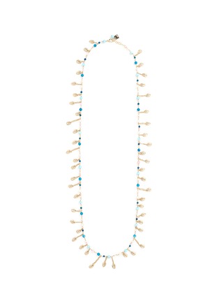 Main View - Click To Enlarge - ROSANTICA - 'Antilla' beaded seashell charm necklace