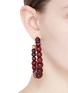 Figure View - Click To Enlarge - ROSANTICA - 'Inganno' beaded hoop earrings