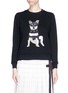 Main View - Click To Enlarge - ALEX FOSTER X LANE CRAWFORD - Shiba inu embroidered sweatshirt