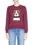 Main View - Click To Enlarge - ALEX FOSTER X LANE CRAWFORD - Beagle embroidered sweatshirt