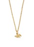 Figure View - Click To Enlarge - PATCHARAVIPA - 18k yellow gold pig pendant necklace