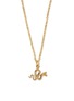 Figure View - Click To Enlarge - PATCHARAVIPA - 18k yellow gold serpent pendant necklace