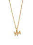 Figure View - Click To Enlarge - PATCHARAVIPA - 18k yellow gold goat pendant necklace