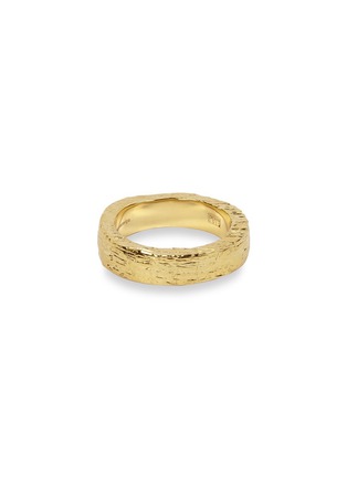 Main View - Click To Enlarge - PATCHARAVIPA - 'Round Ring I' in 18k yellow gold ring