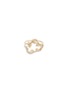 Main View - Click To Enlarge - LORDE JEWLERY - 'Birdy Bondi' diamond 18k yellow gold cutout ring