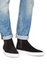 Figure View - Click To Enlarge - COMMON PROJECTS - Suede Chelsea boots