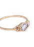 Detail View - Click To Enlarge - XIAO WANG - Diamond sapphire 18k yellow gold ring