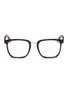 Main View - Click To Enlarge - SAINT LAURENT - Tortoiseshell-effect acetate square optical glasses